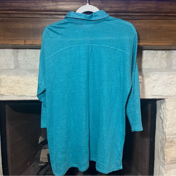 J. Jill 100% Linen Tunic Top - Picture 8 of 11